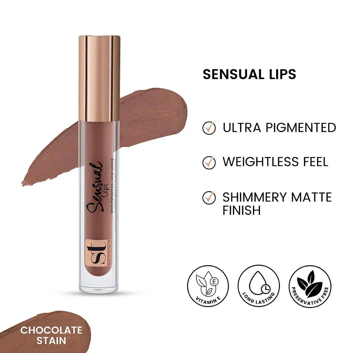 ST London - Sensual Lips | Smooth & Long-Lasting Lip Color