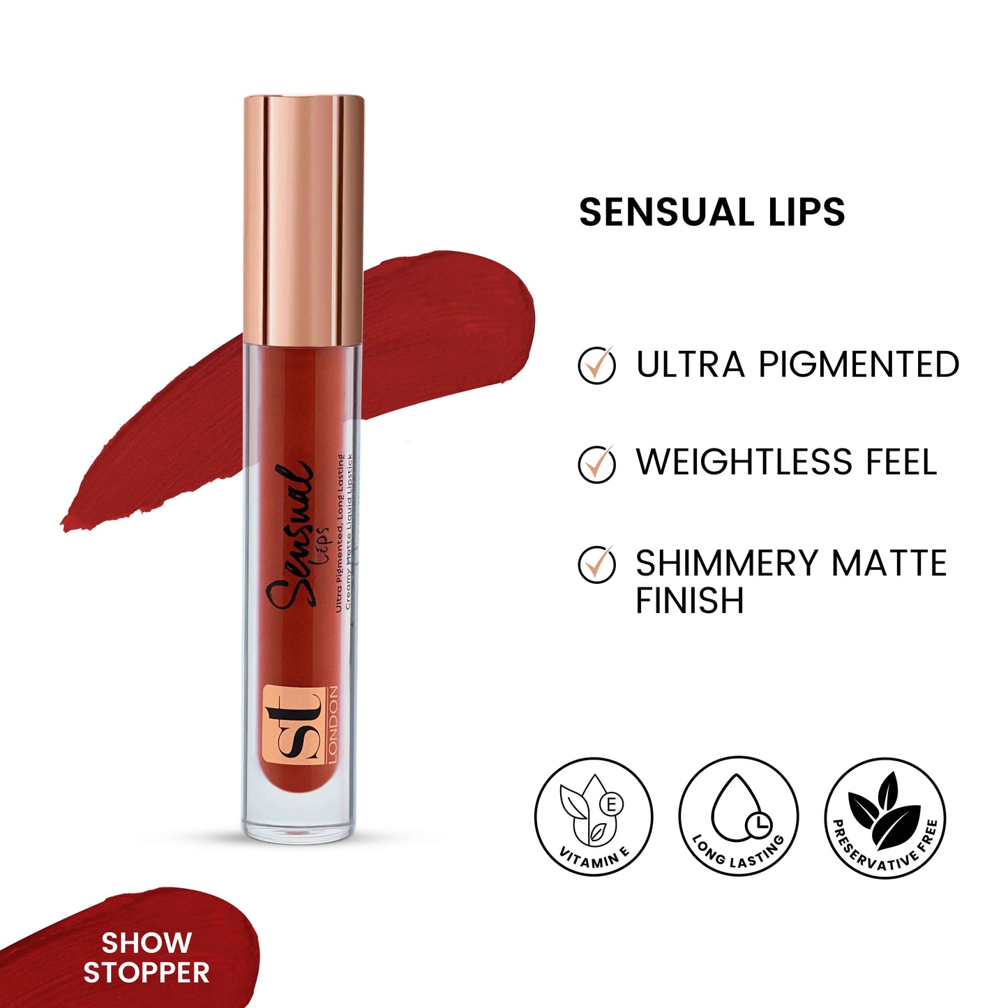 ST London - Sensual Lips | Smooth & Long-Lasting Lip Color