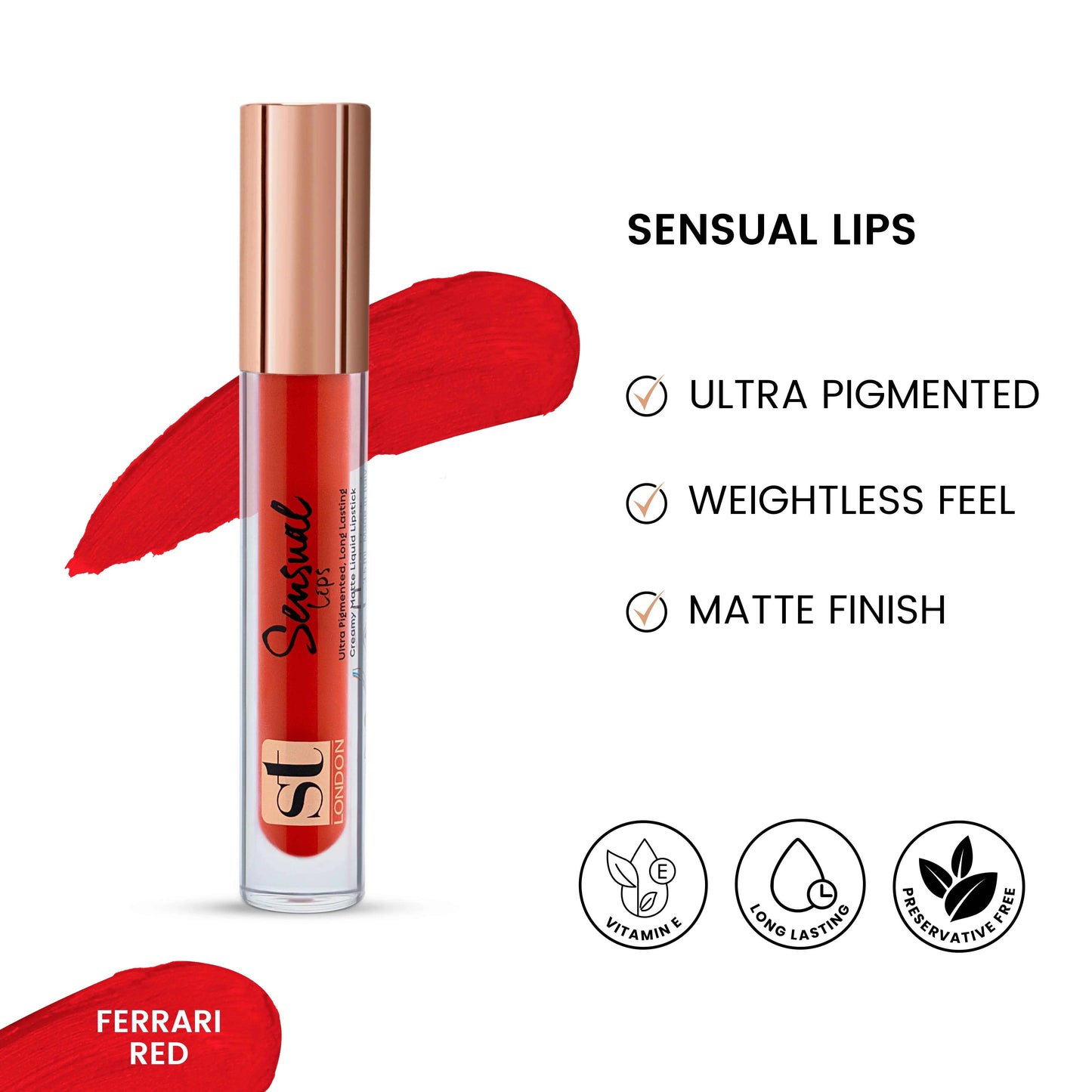 ST London - Sensual Lips | Smooth & Long-Lasting Lip Color
