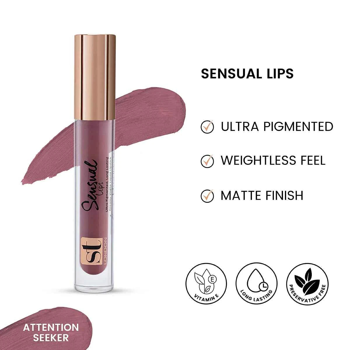 ST London - Sensual Lips | Smooth & Long-Lasting Lip Color