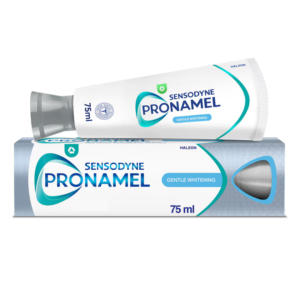 Sensodyne Pronamel Gentle Whitening Toothpaste 75ml | Enamel Protection & Gentle Whitening | Made in Europe