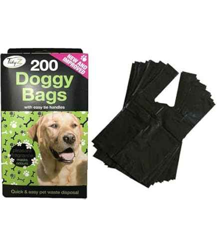 Tidyz Doggy Bags – Pack of 200 | Strong, Hygienic Waste Bags for Dogs