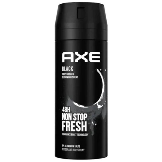 AXE Black Body Spray for Men – Long Lasting Fragrance 150ml