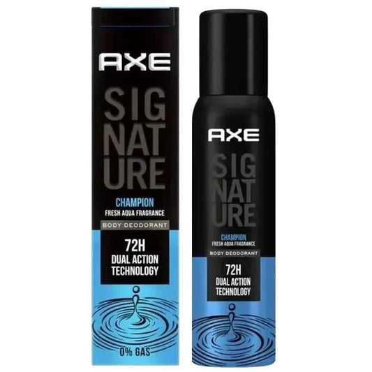 AXE Signature Champion Perfume Body Spray – 0% Gas | Long-Lasting Fragrance for Men