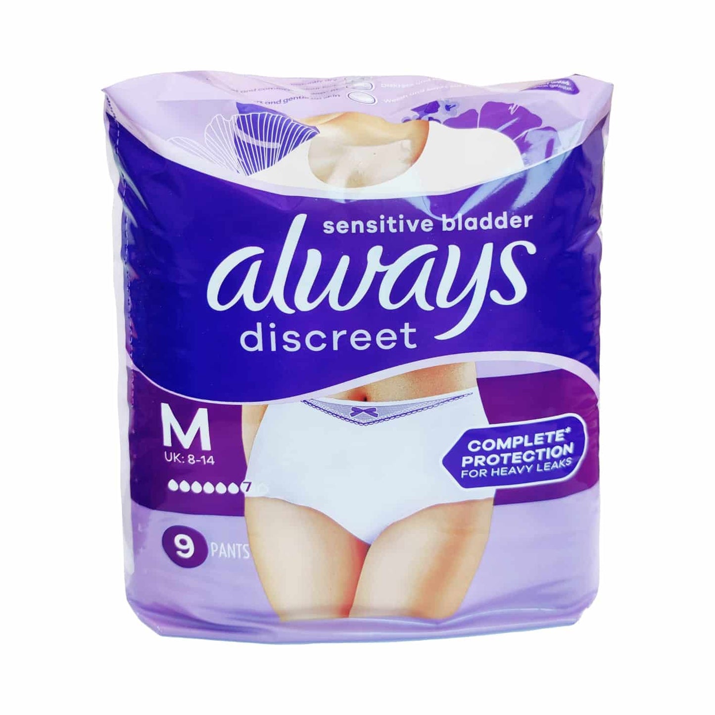 Always Discreet - Pants (Underware) - M (9's), L (8's), XL (7's)