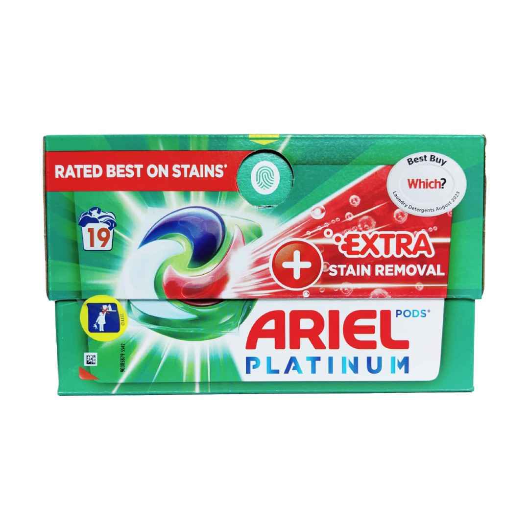 Ariel - All in One - Pods - Platinum + Stain - 19 Wash