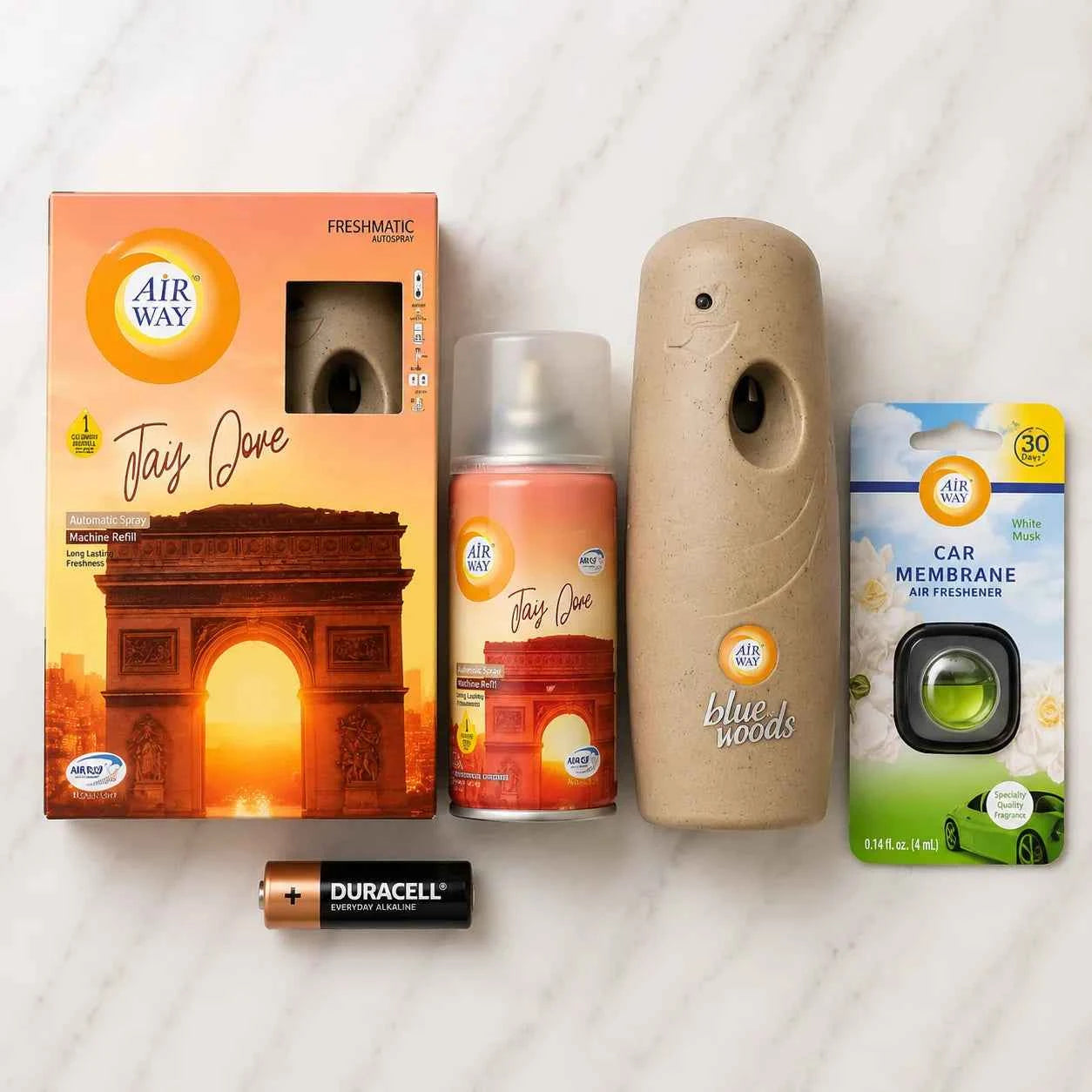 Airway Automatic Air Freshener Machine with Free Car Air Freshener & Refill – Jay Dove Fragrance