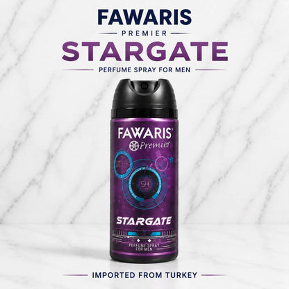 Fawaris Premier Body Spray 4-Pack for Men |150 ml