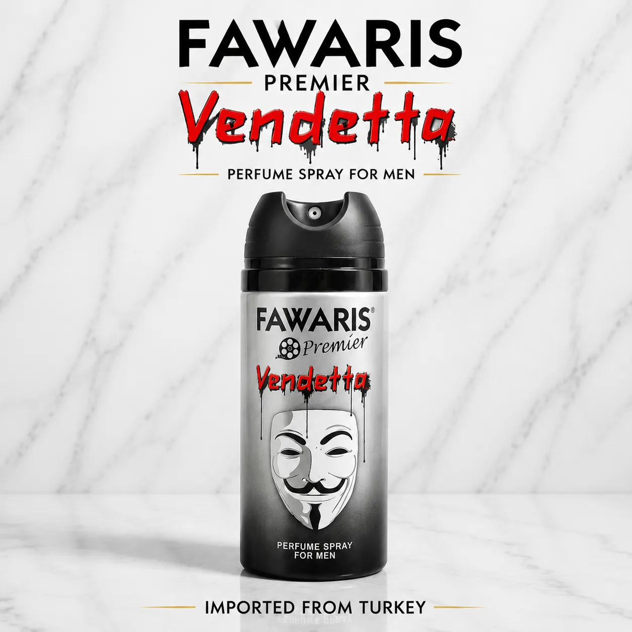 Fawaris Premier Body Spray 4-Pack for Men |150 ml