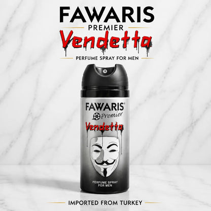 Fawaris Premier Body Spray 4-Pack for Men |150 ml