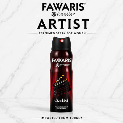 Fawaris Premier Couple Deal Pack of 4 Body Spray (Imported from Turkey)