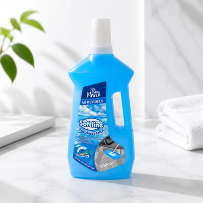 Softline Floor Cleaner – Ocean Fresh 900ml | 3x Cleaning Power, No Residues
