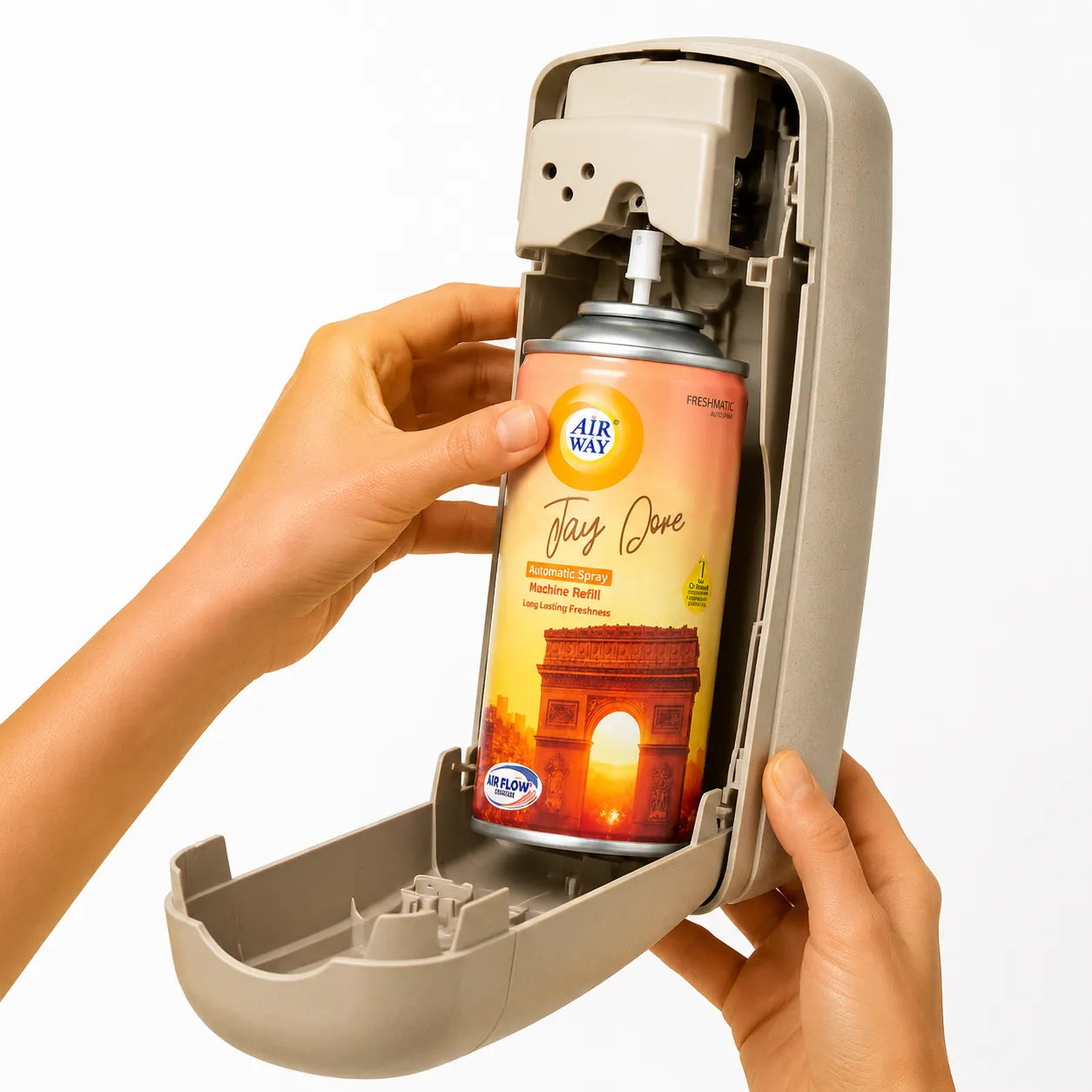 Airway Automatic Air Freshener Machine with Refill+Free Car Air Freshener – Jay Dore | Perfume Based Fragrance