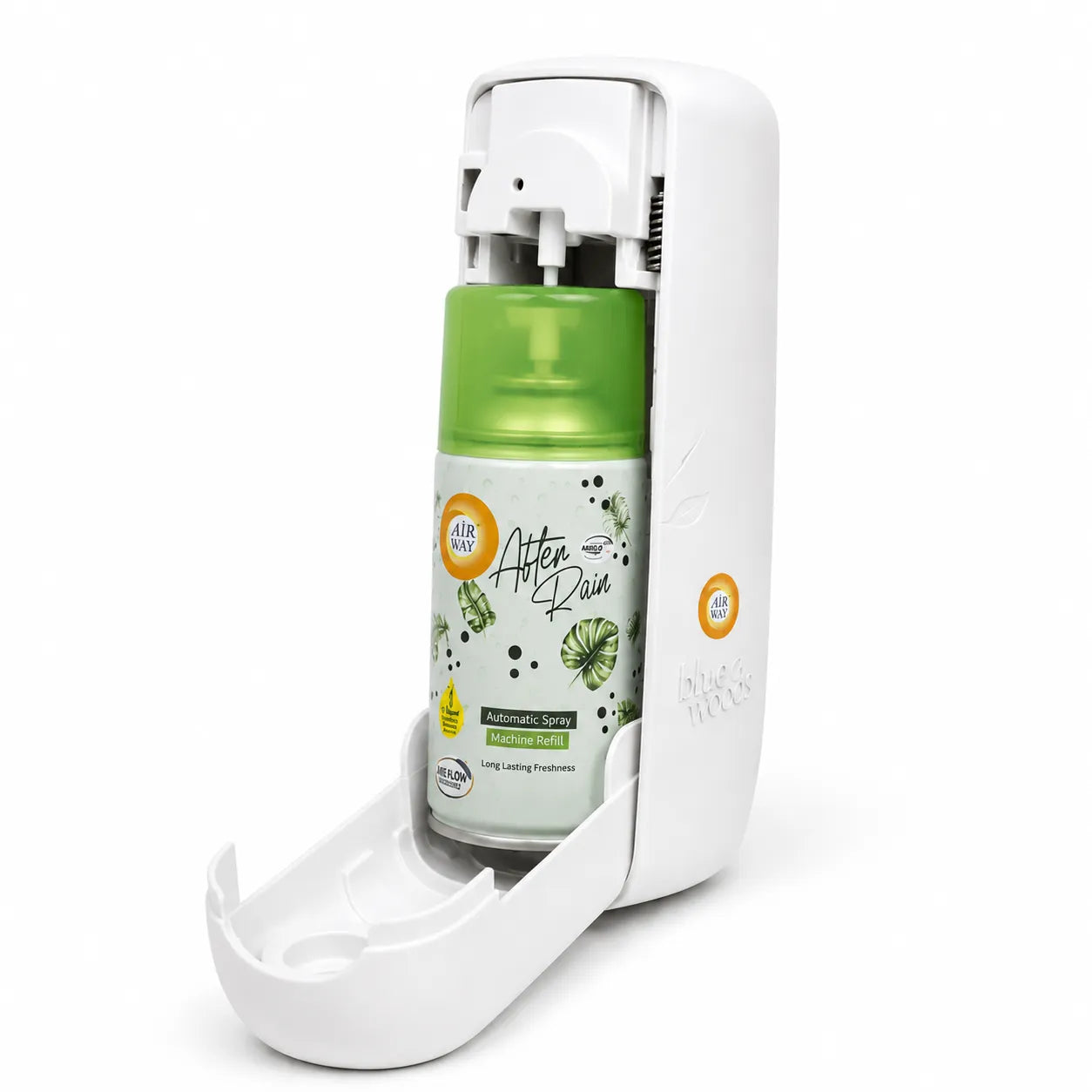 Airway Automatic Air Freshener Machine with Free Car Air Freshener & Refill - After Rain