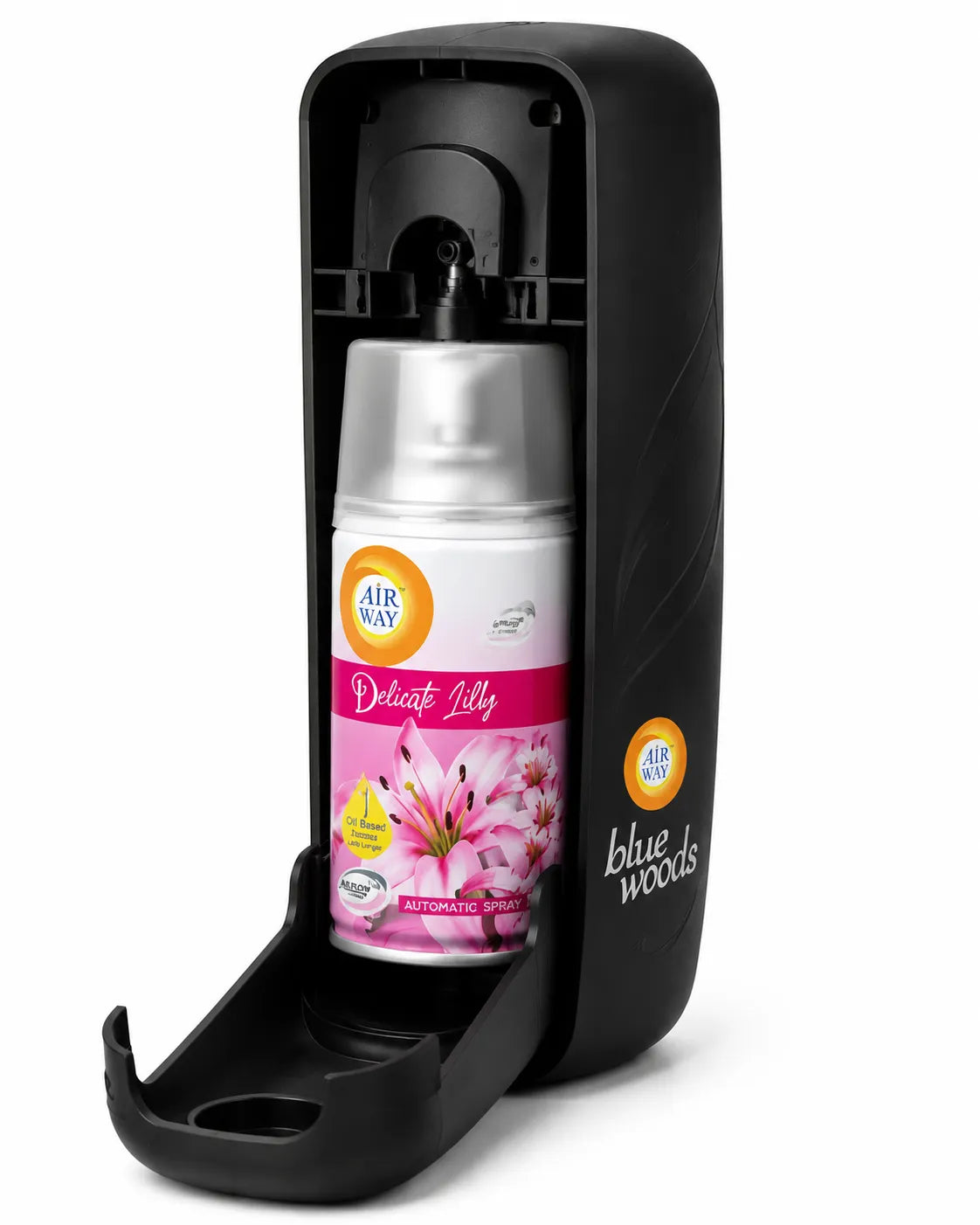 Airway Automatic Air Freshener Machine with Free Car Air Freshener & Refill – Delicate Lily