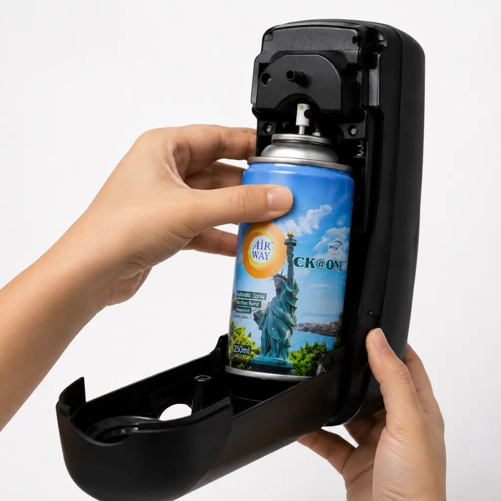 Airway Automatic Air Freshener Machine – CK@ONE Fragrance | Free Car Freshener & Refill Included