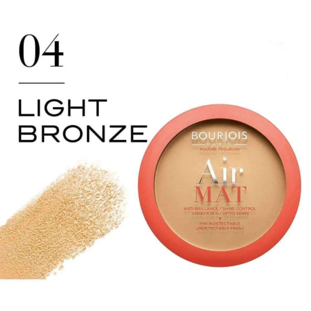 Bourjois Air Mat Compact Powder – 04 | Lightweight Long-Lasting Matte Powder