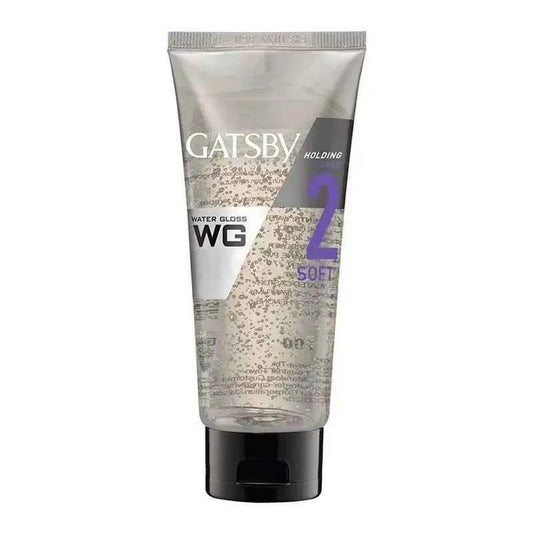 Gatsby Water Gloss – Water‑Based Wet‑Look Hair Gel | Soft / Hard / Super‑Hard, 100 (Copy)