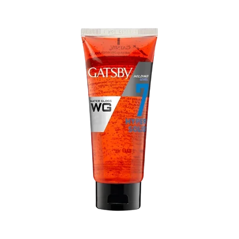 Gatsby Water Gloss – Water‑Based Wet‑Look Hair Gel | Soft / Hard / Super‑Hard, 100 (Copy)