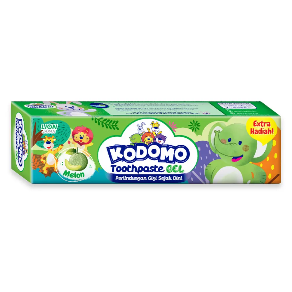 Kodomo Grape Toothpaste 45 g – Fluoride & Xylitol Kids Formula | Gentle Cavity Care| Made In Indonesia