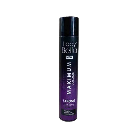 Lady Bella- Maximum Volume Strong- Hair Spray 400ml