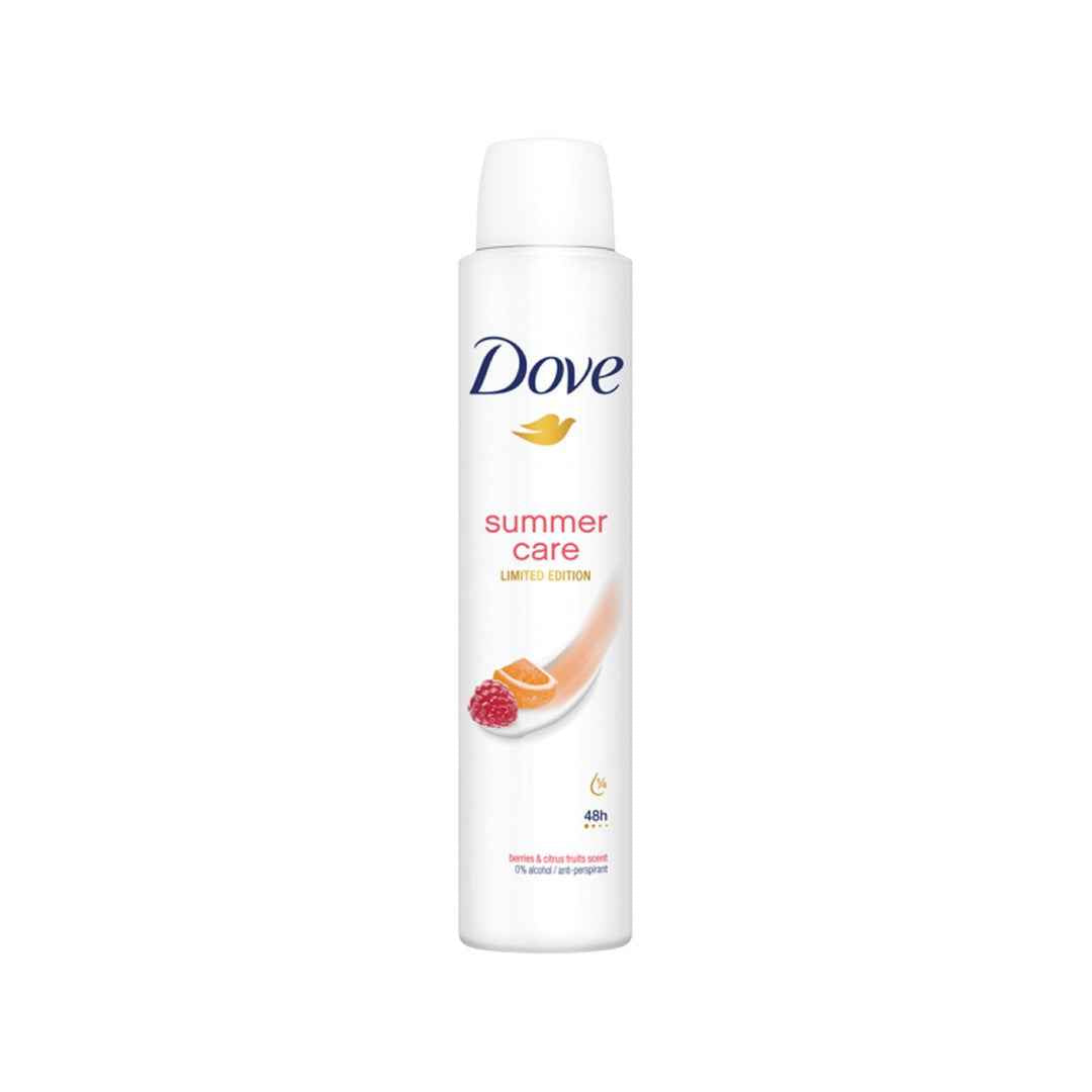 Dove Summer Care Anti-Perspirant Deodorant Spray – 200ml | 48-Hour Protection with ¼ Moisturising Cream | Limited Edition