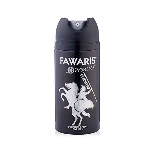 Fawaris Premier Gladiator Perfume Body Spray – 150ml | Strong & Long-Lasting Fragrance for Men | All-Day Deodorant Spray