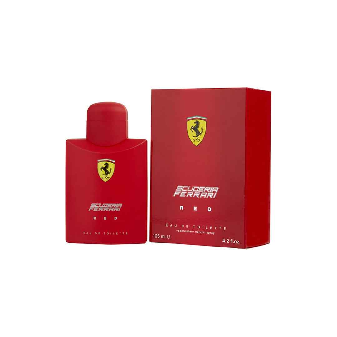 Ferrari Scuderia Red Men EDT 125 ml – Energizing Citrus & Woody Aromatic Fragrance
