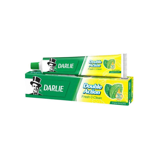 Darlie Toothpaste – 150g | Double Action Whitening & Fresh Breath | Fluoride Toothpaste for Daily Oral Care