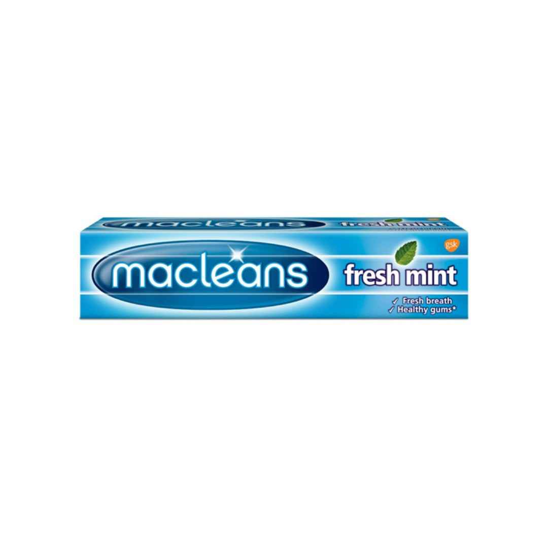 Macleans Fresh Mint Toothpaste – 100ml | Triple Protection Formula for Strong Teeth, Healthy Gums & Fresh Breath