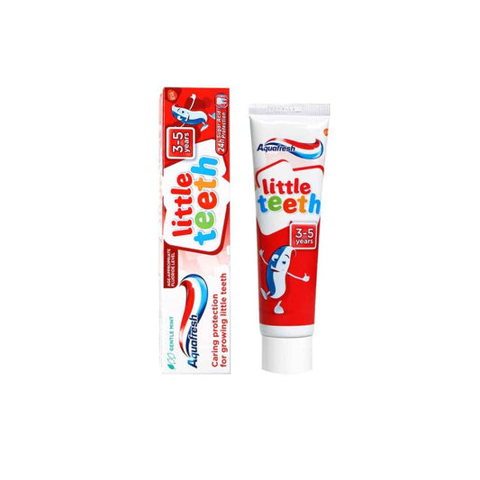 Aquafresh Little Teeth Toothpaste 50ml – Gentle Fluoride Protection for Kids Aged 3–5 Years