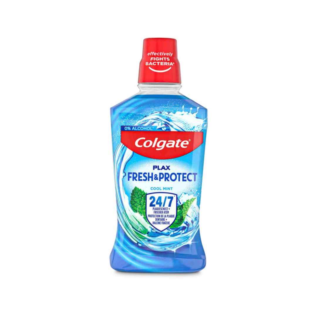 Colgate Plax Fresh & Protect Mouthwash 250ml – Alcohol-Free, 12-Hour Germ Protection & Long-Lasting Fresh Breath