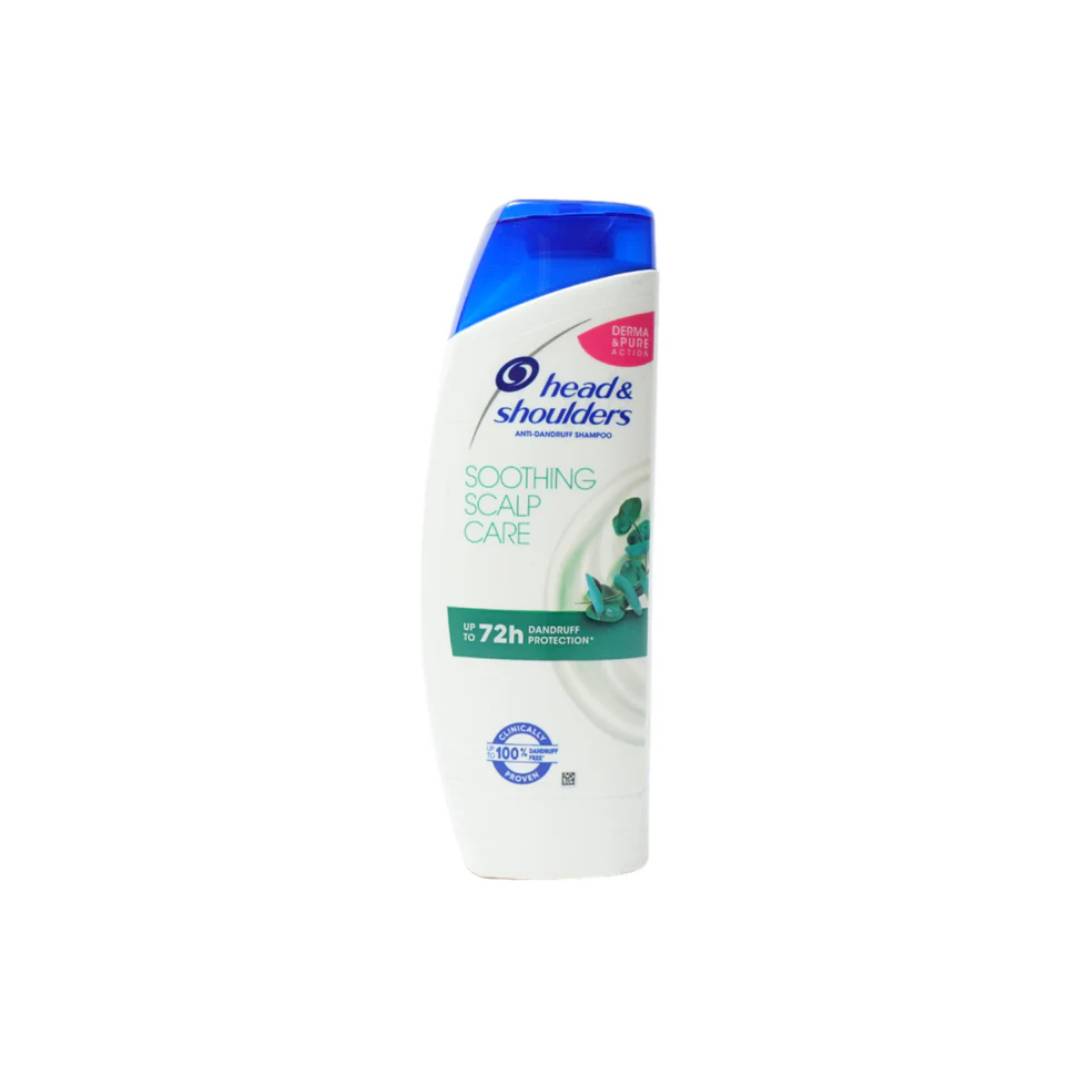 Head & Shoulders Itchy Scalp Anti-Dandruff Shampoo – 400ml with Eucalyptus for Instant Relief & Flake-Free Hair