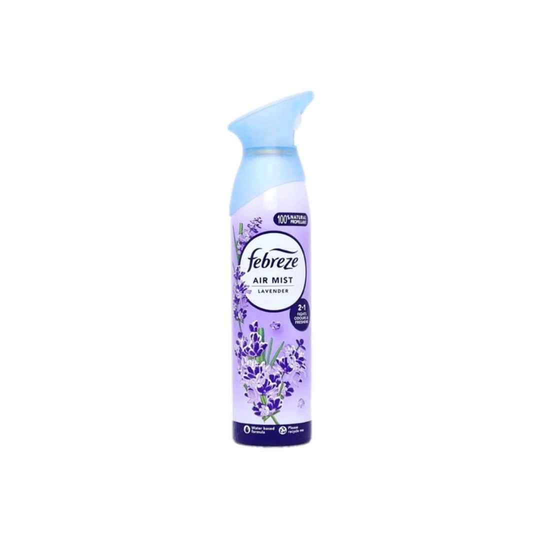 Febreze Air Freshener Spray – Lavender Scent, 185ml (Imported) | Odour-Eliminating Air Mist