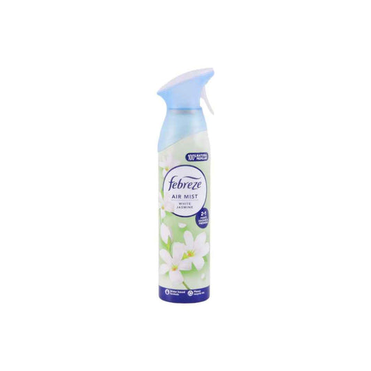 Febreze Air Mist White Jasmine – 185ml | Odour-Eliminating Air Freshener Spray