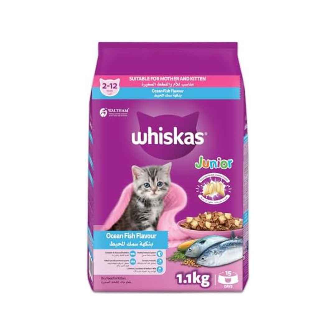 Whiskas Junior Ocean Fish 1.1 kg