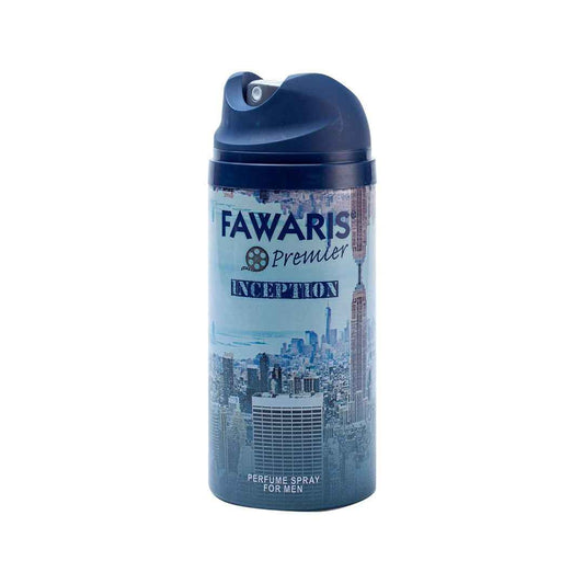 Fawaris Inception Body Spray for Men – 150ml | Invigorating & Long-Lasting Perfume Spray | Daily Deodorant for Men