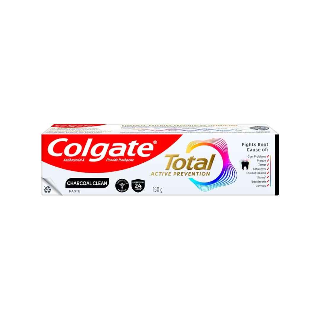 Colgate Total® Active Prevention Original Toothpaste – 100 g | 7‑in‑1 Protection & 24h Antibacterial Care