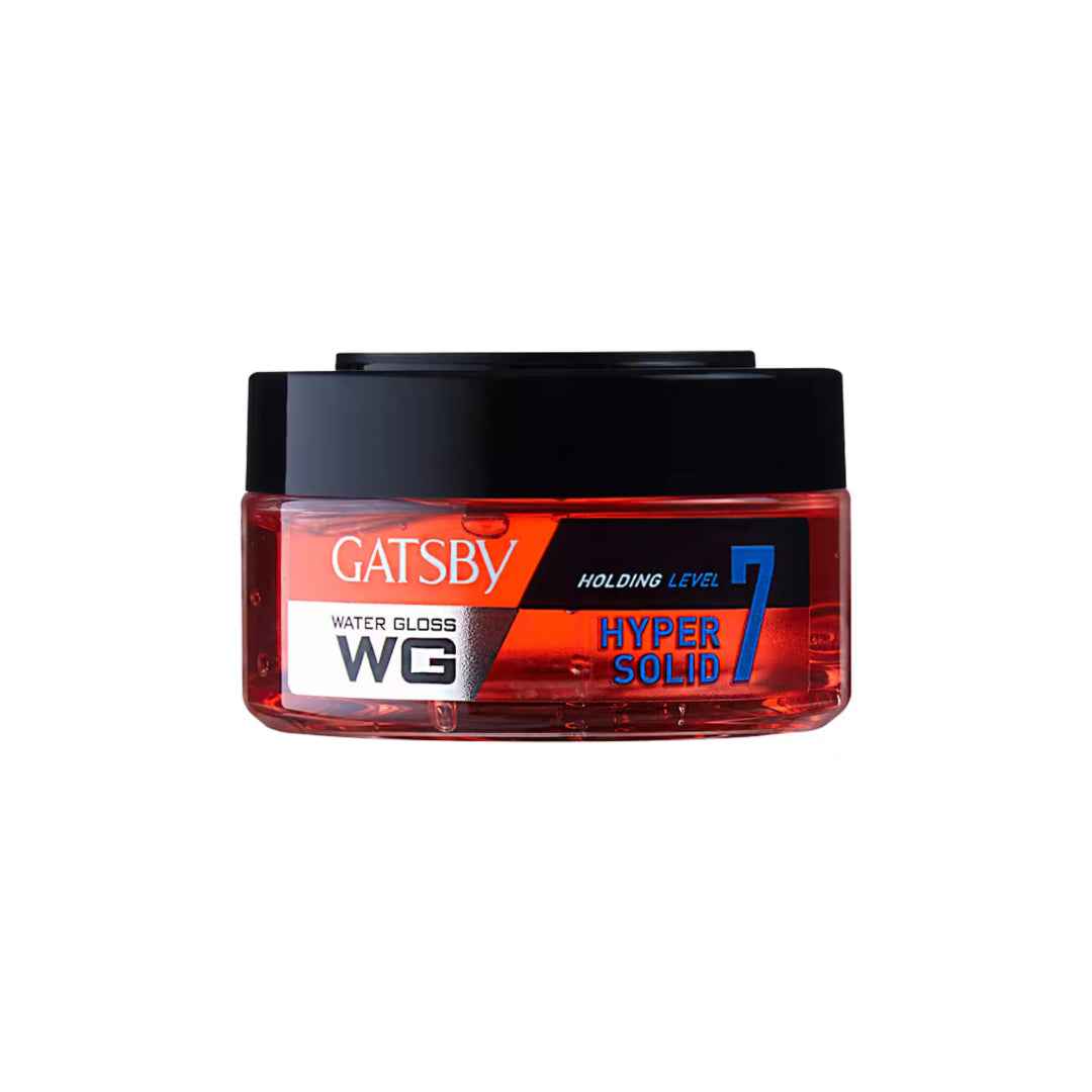 Gatsby Water Gloss – Water‑Based Wet‑Look Hair Gel | Soft / Hard / Super‑Hard, 75g (Copy)