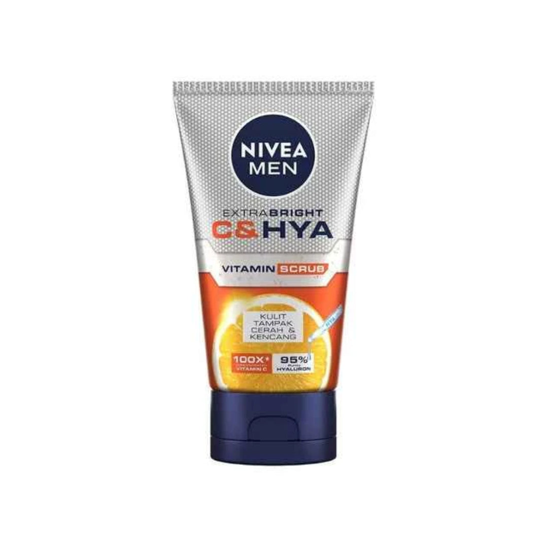NIVEA MEN Facewash | Vitamin Scrub Extra Bright C&HYA 100ml - Ukbay | Made In Germany