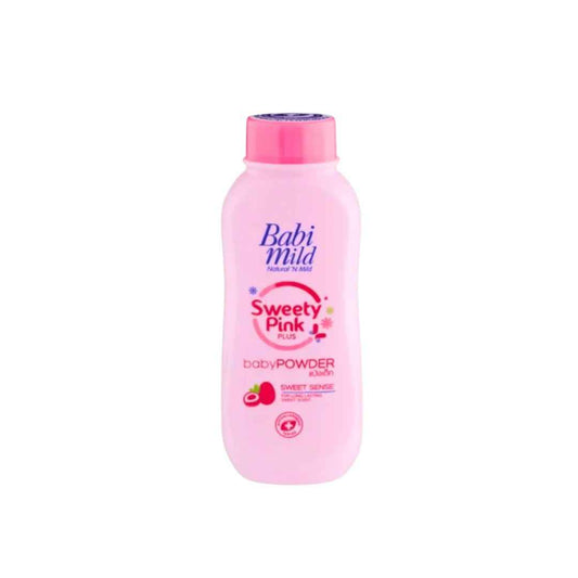 Babi Mild Sweety Pink Plus Baby Powder – Sweet Sense, Long-Lasting Freshness