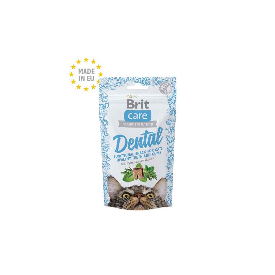 Brit Care Cat Snack Dental 50g
