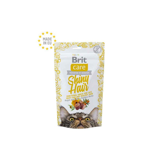 Brit Care Cat Snack Shiny Hair 50g