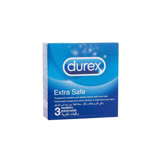 Durex Extra Safe Condoms 3s – Enhanced Protection with Extra Lubrication | Buy Online in Pakistan