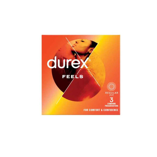 Durex Feels Condoms 3s – Natural Skin-on-Skin Sensation | Buy Online in Pakistan
