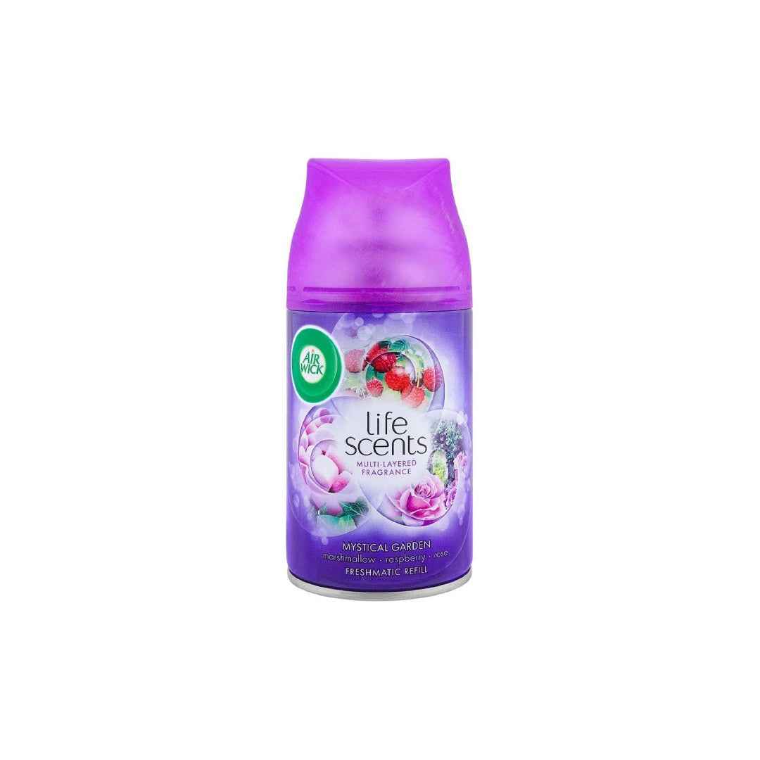 Air Wick Freshmatic Refill – Mystical Garden | Automatic Air Freshener Spray 250ml | Enchanted Floral Fragrance for Home & Office
