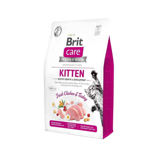 Brit Care Cat Grain Free Kitten Healthy Growth 400g