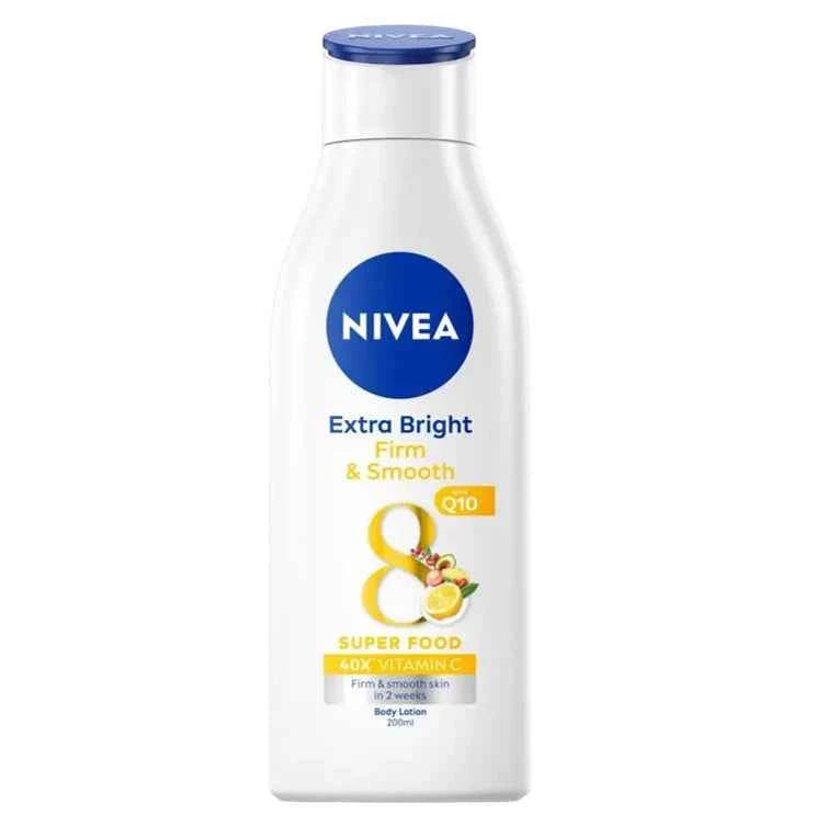 NIVEA Extra Extra Bright Firm Smooth Super Food Lotion 190ml – Best Price in Pakistan | UKBay