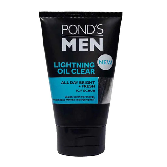 Pond’s Men Lightning Oil Clear Face Wash – 100g (Imported) | Brightening & Oil Control