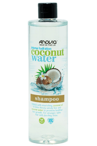 Anovia Coconut Water Shampoo – Hydrating & Nourishing Formula (Imported from UK, 415ml)